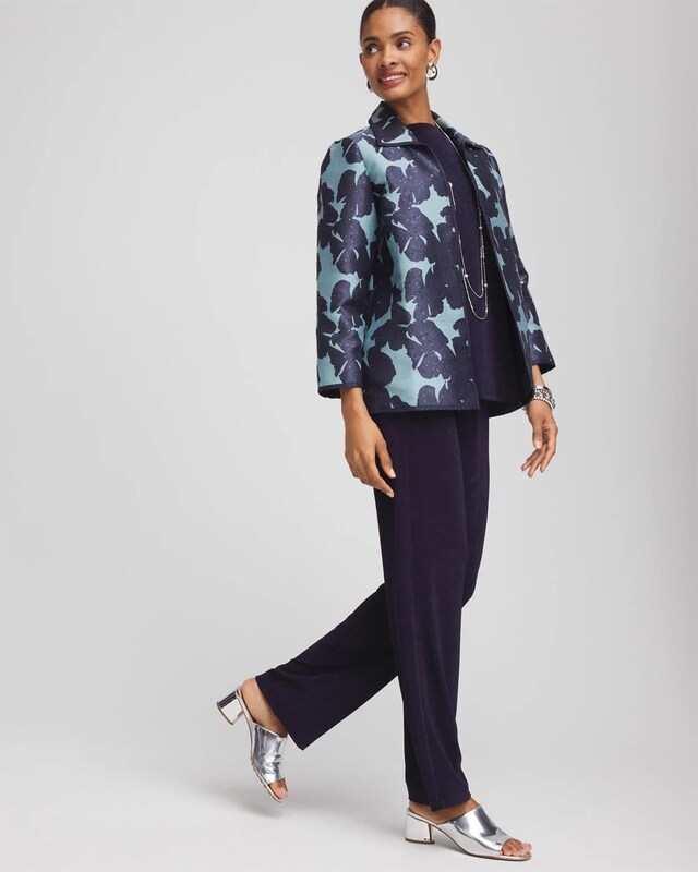 Travelers Collection Jacquard Jacket - image 2
